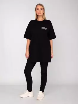 Туника трикотажная Ориджен (черная)