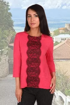 Туника трикотажная Парадиз (коралловая) рр