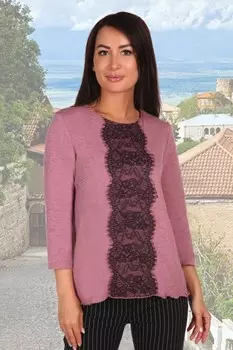 Туника трикотажная Парадиз (сухая роза) рр