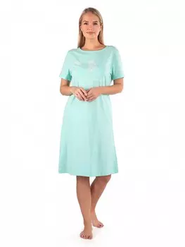 Туника трикотажная Паулина (мятная)