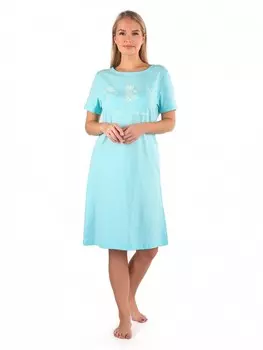 Туника трикотажная Паулина (небесная)