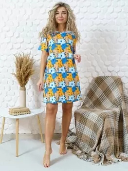 Туника трикотажная Пазл