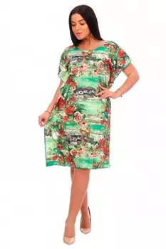 Туника трикотажная Премьера (птицы)