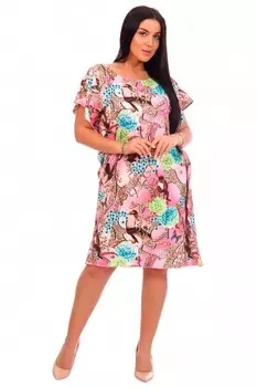 Туника трикотажная Премьера (сакура)