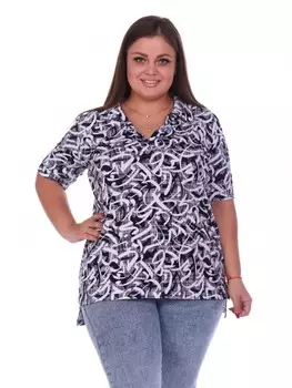 Туника трикотажная Рафия (серая)