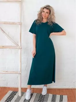 Туника трикотажная Рамина (зеленая)