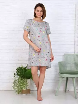 Туника трикотажная Расифа (серая)