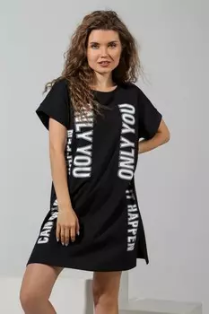 Туника трикотажная Реплика (черная)