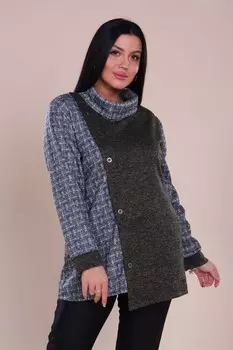 Туника трикотажная Рига (зеленая)