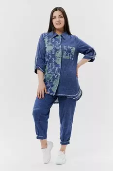 Туника трикотажная Рикардо (зеленая)