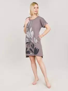 Туника трикотажная Ронит (темно-серая)