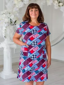 Туника трикотажная Роксалана (гусиная лапка)