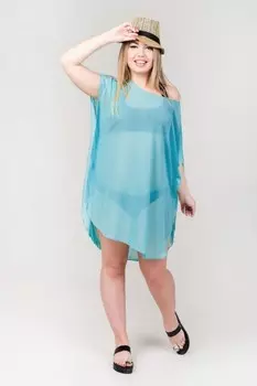 Туника трикотажная Санни (бирюзовая)