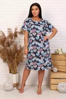 Туника трикотажная Сердце