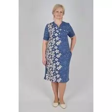 Туника трикотажная Серенада (синяя)