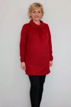 Туника трикотажная Соледад (красная) рр