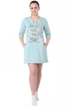 Туника трикотажная Стар (бирюзовая)