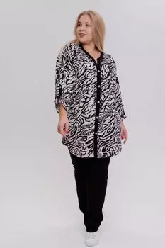 Туника трикотажная Танзи (бежевая)