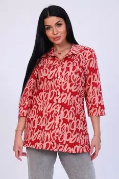 Туника трикотажная Тибби (красная)