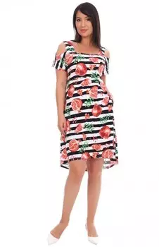 Туника трикотажная Тропики