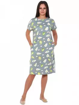 Туника трикотажная Валори (оливковая) рр