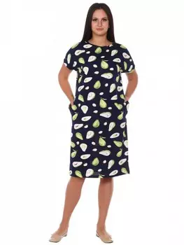 Туника трикотажная Валори (темно-синяя)