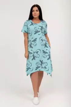 Туника трикотажная Вианн (голубая) рр