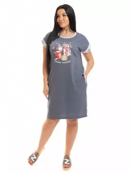 Туника трикотажная Винтер (серая) рр