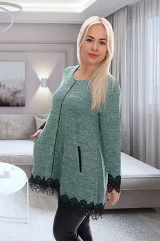 Туника трикотажная Владана (фисташковая) рр