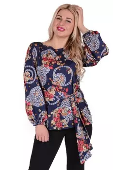 Туника трикотажная Зена (абстракция) рр