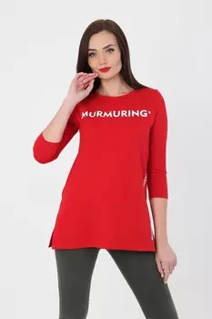 Туника трикотажная Женевьев (красная)