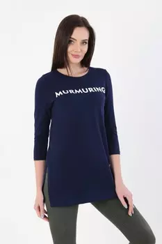 Туника трикотажная Женевьев (синяя) рр