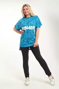Туника трикотажная Жизель (бирюзовая)