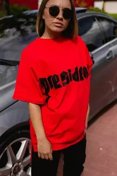 Туника трикотажная Жизель (красная) рр