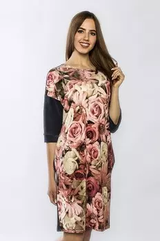 Туника велюровая Хризантема