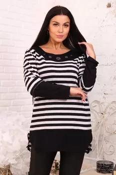 Туника вискозная Бони (полоса) рр