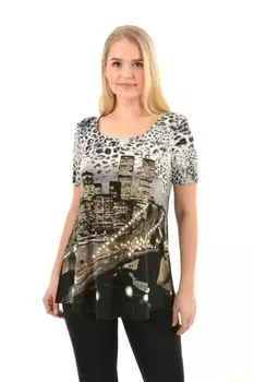 Туника вискозная Город рр