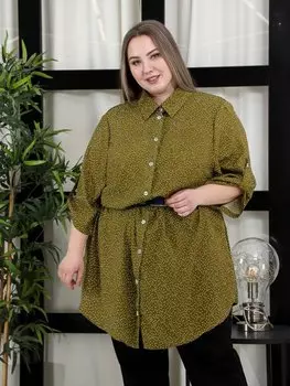 Туника вискозная Эйлса (горох)