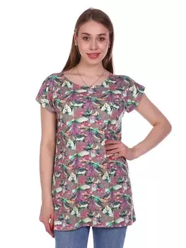 Туника вискозная Кандис (коричневая)