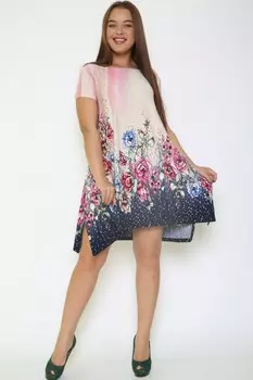 Туника вискозная Кемена (розовая)