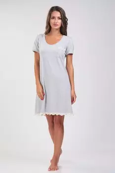 Туника вискозная Марианна (серая)