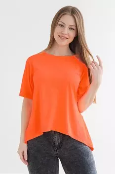 Туника вискозная Никки (оранжевая)