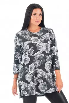 Туника вискозная Рига (серая)