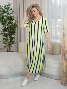 Туника вискозная Саманта (желтая)