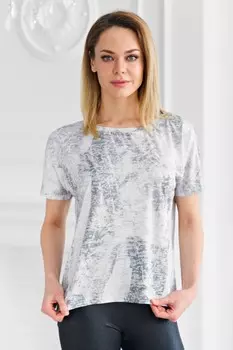 Туника вискозная Стелла (серая) рр
