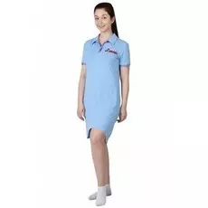 Туника вискозная Яхта (голубая)