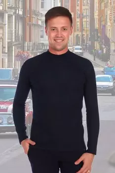 Водолазка мужская Франт (темно-синяя)