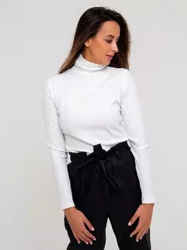 Водолазка трикотажная Безиана (белая)