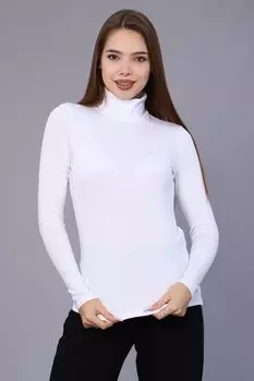 Водолазка трикотажная Фло (белая)