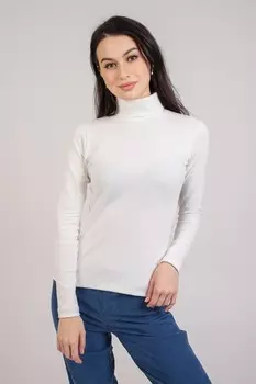 Водолазка трикотажная Иветта (молочная) рр